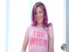 Astoria Love Sexy Pink Skirt Horny Tgirl